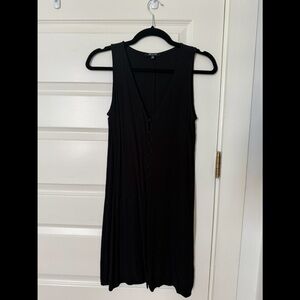 XXS Madewell little black midi dress